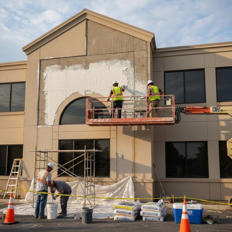 Commercial Stucco Installation